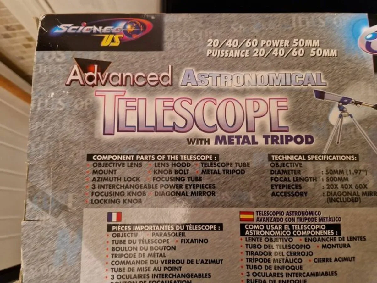 Advanced Astronimcal Telescope with Metal Tripod - Image 4