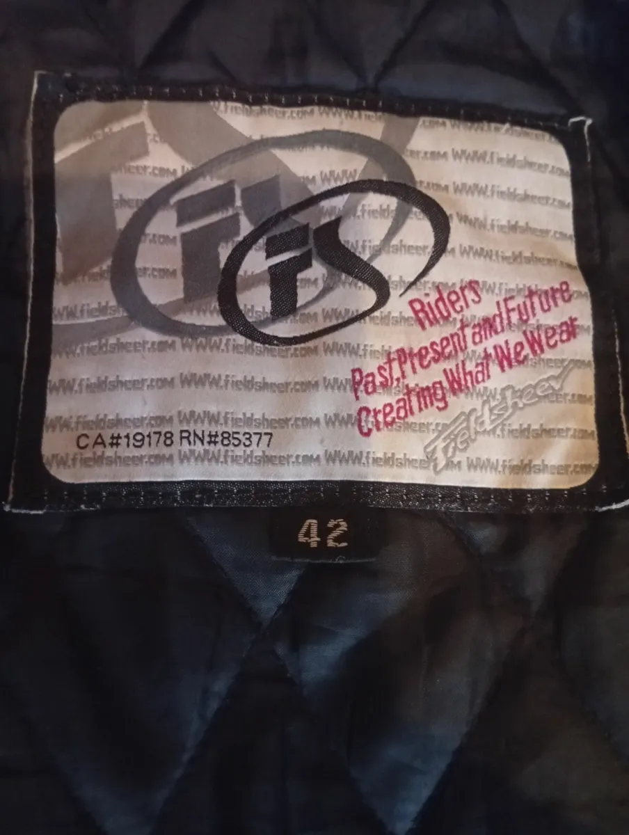 American motorcycle leather suit FIELDSHEER - Image 3