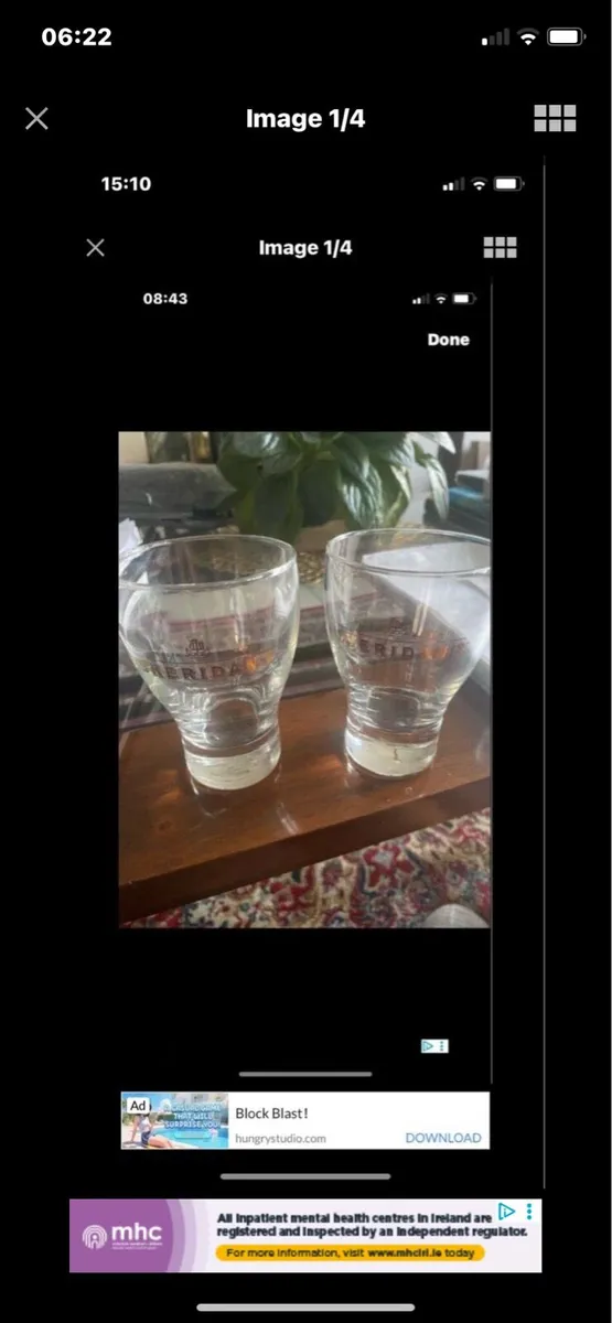 Sheridan Liquor Glasses (2) - Image 1
