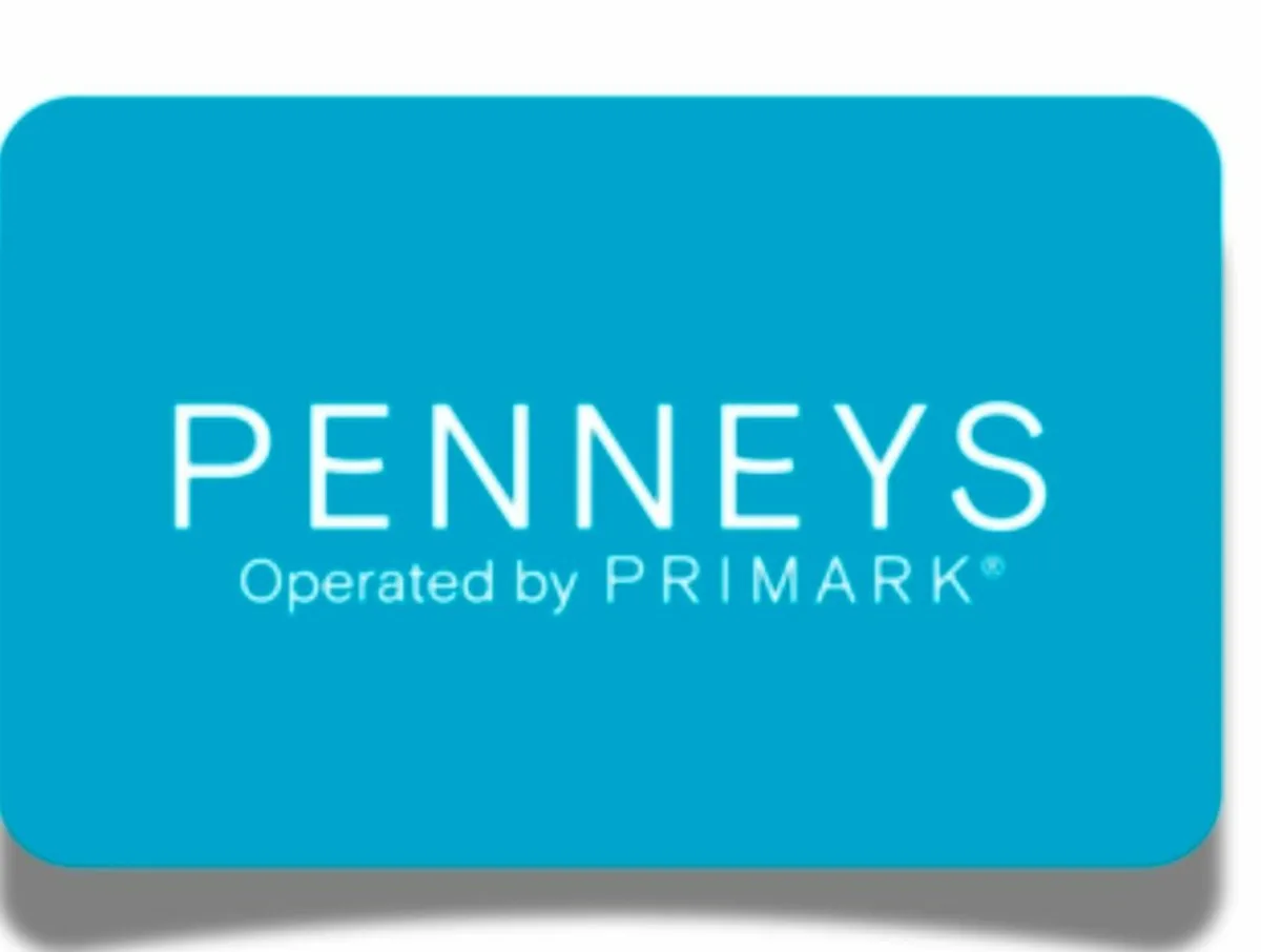 Pennys Gift Voucher 100 euro selling for 90 euro