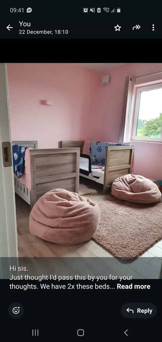 2 x Tutti bambini COT BEDS