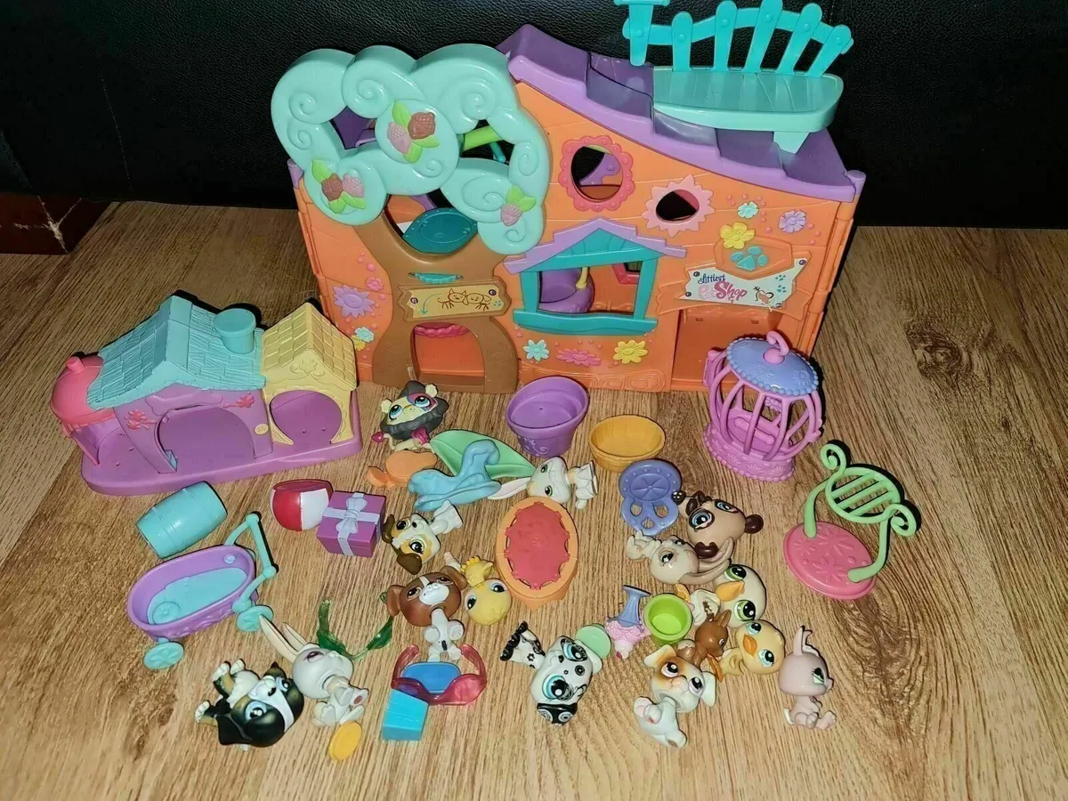 Littlest Pet Shop Orange Club House Playset - Image 1