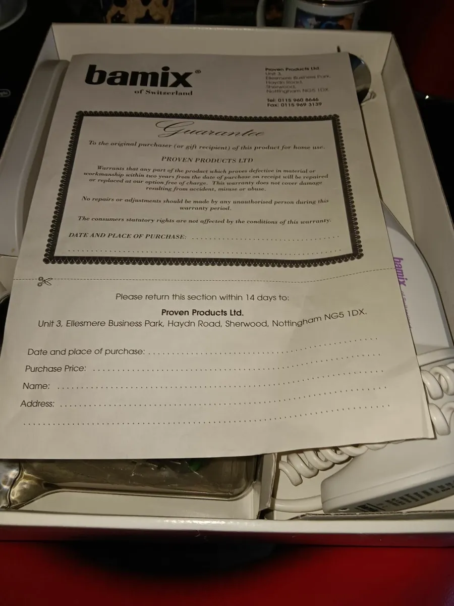 Brand new bamix blender - Image 3