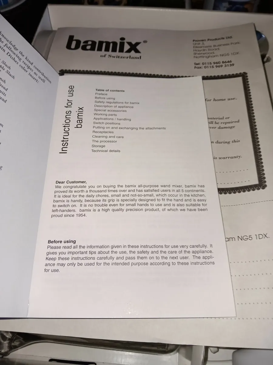 Brand new bamix blender - Image 4