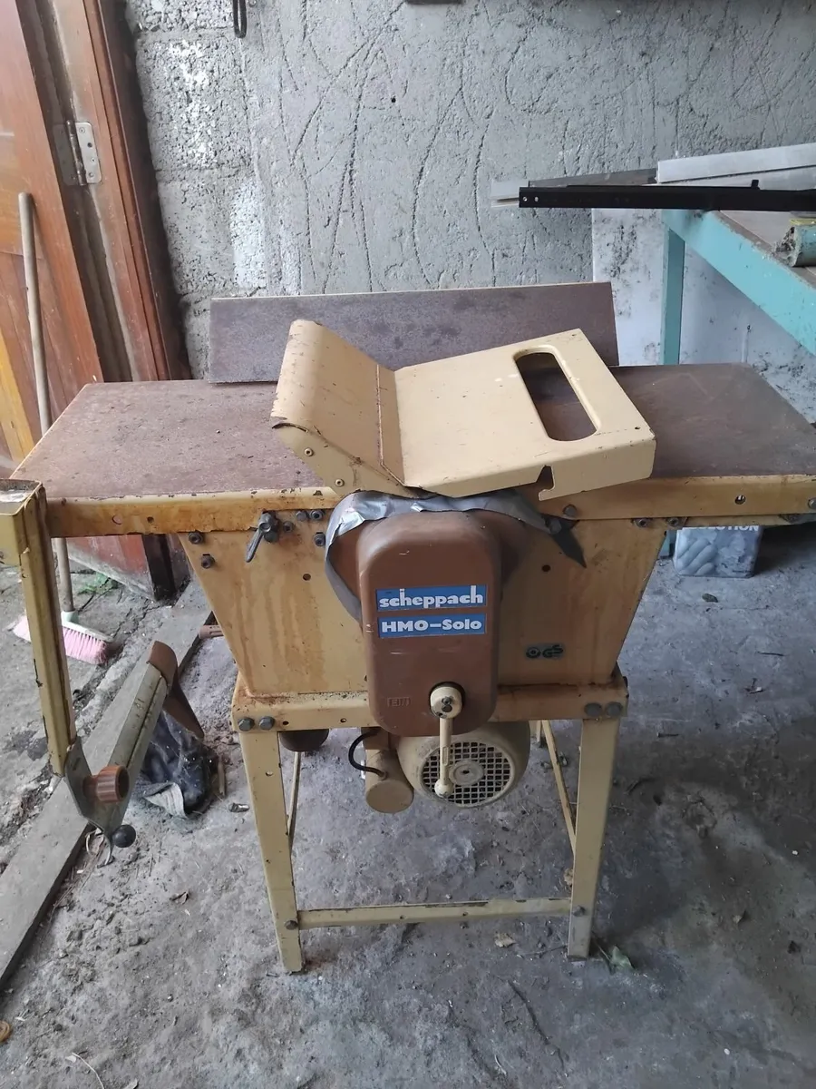 Sliding table saw  and planer thicknesser - Image 4