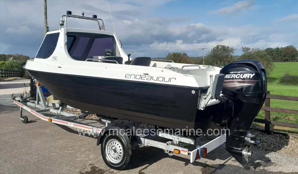 2013 Endeavour 500 powered with a Mercury 60HP - Image 1
