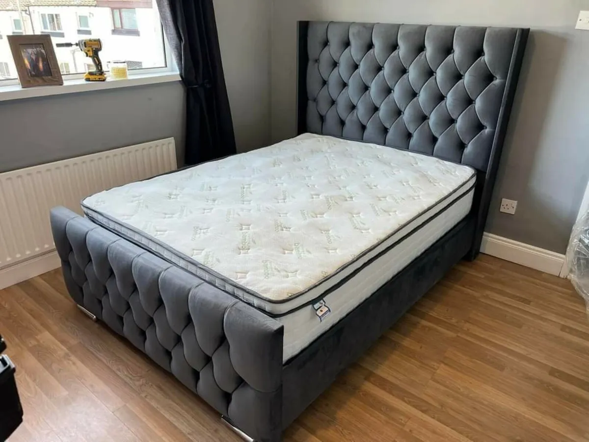 "Queen Beds With orthopedic Metress" - Image 2