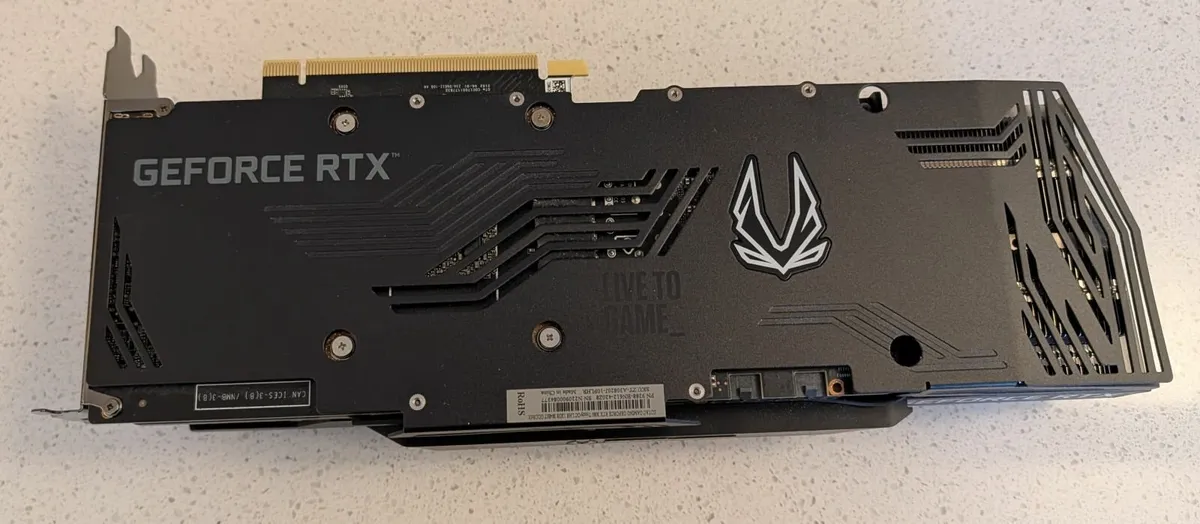 Zotac GeForce RTX 3080 Trinity OC LHR 12GB GDDR6X - Image 3