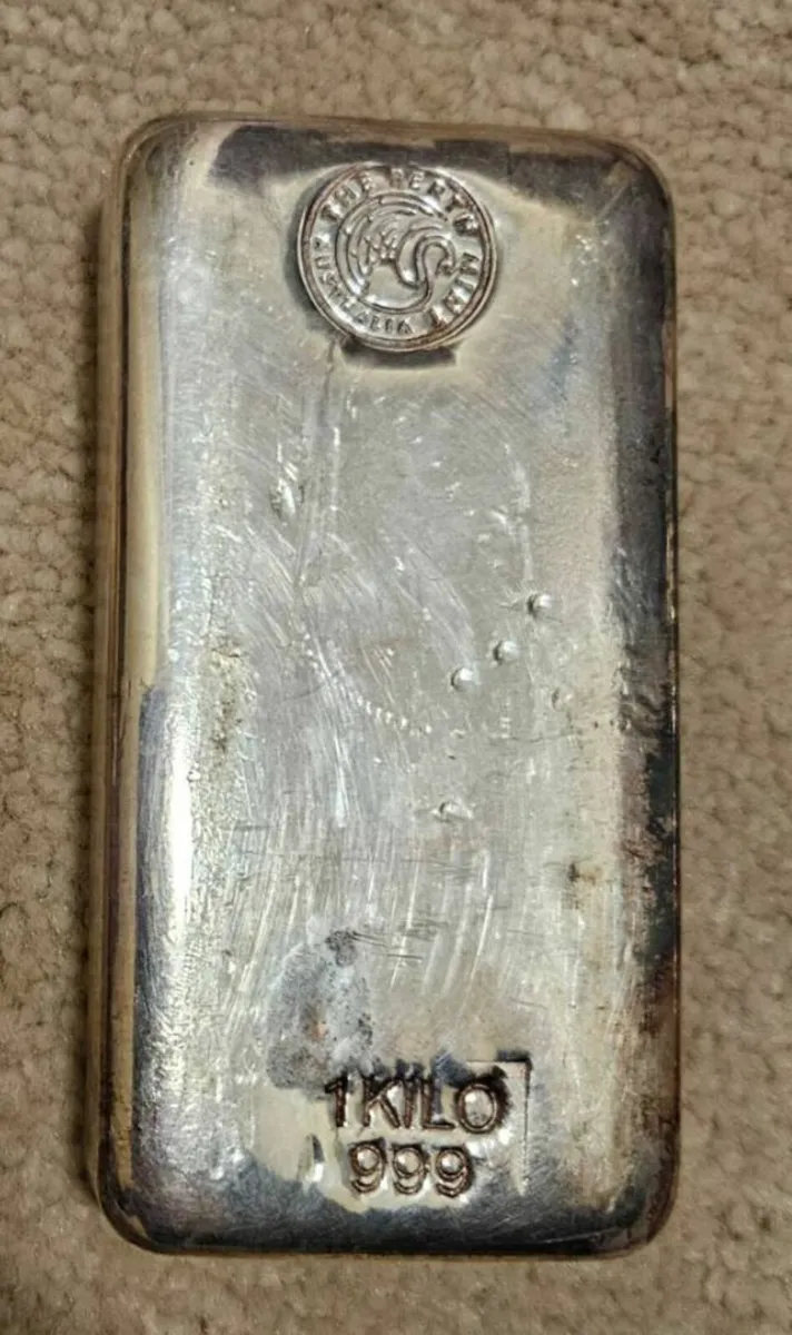 1kg silver bar