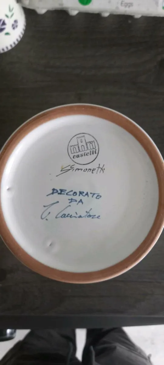 Lovely Vintage Italian made Ceramic Vase - Image 4