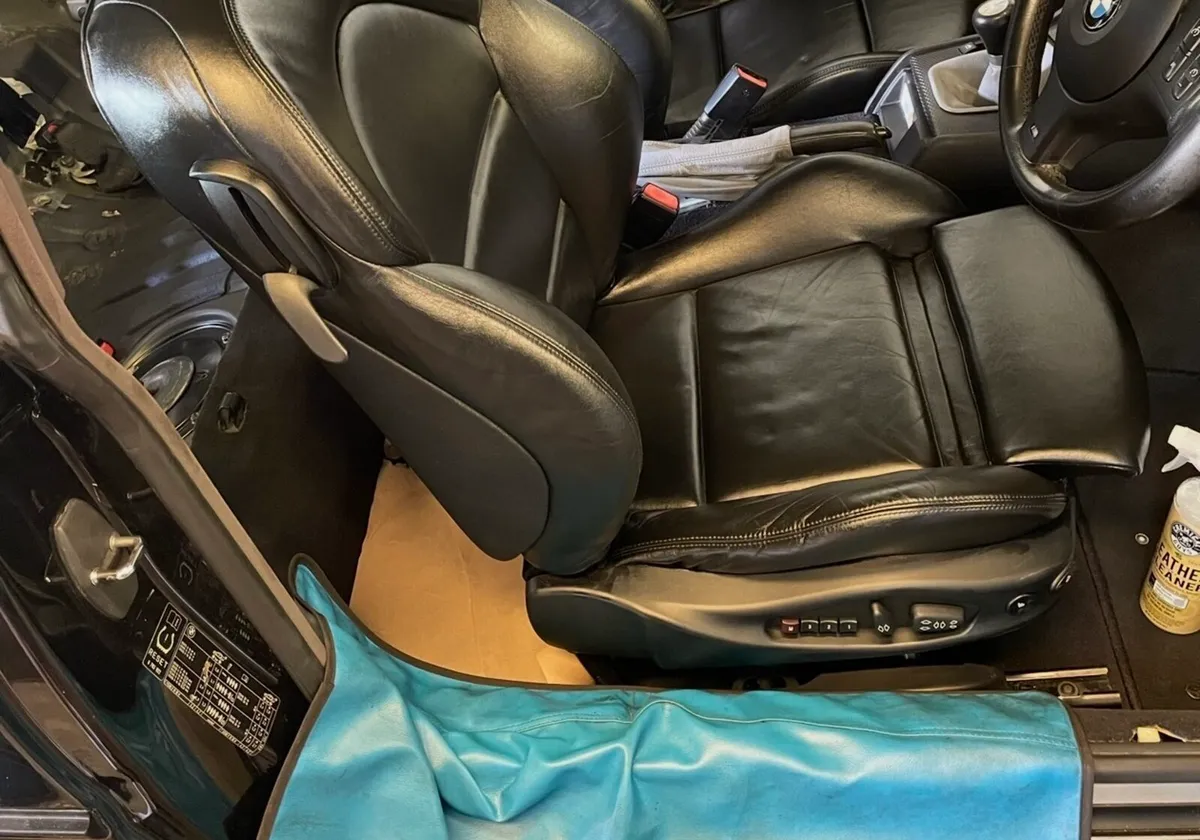 BMW E46 M3 Seats/Interior - Black Nappa - Image 3