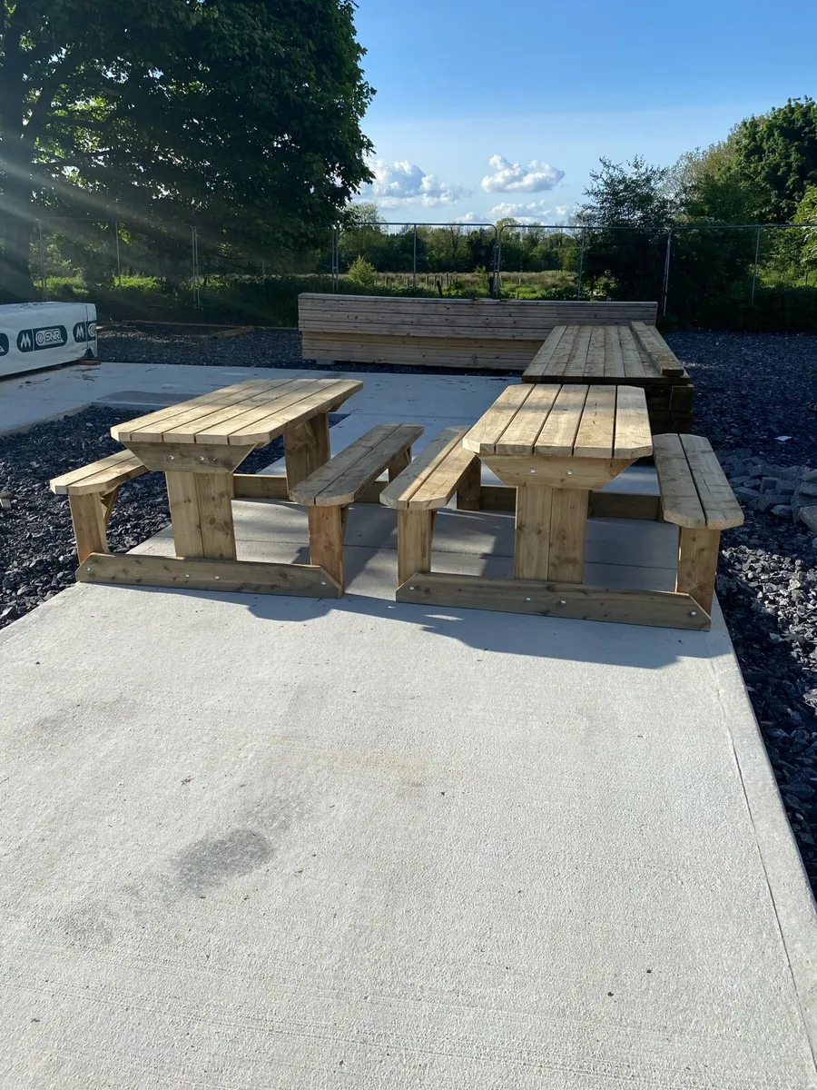 Heavy Duty Picnic Benches - Image 2