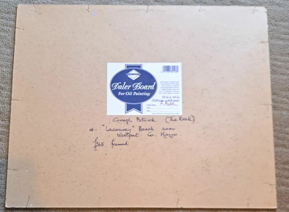 F. Feld Croagh Patrick (The Reek) painting - Image 3