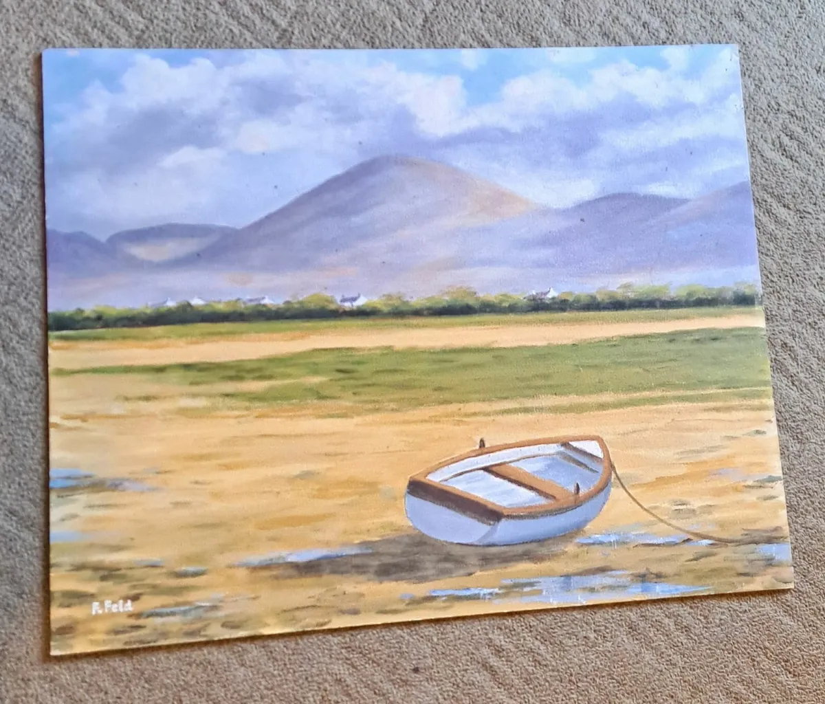 F. Feld Croagh Patrick (The Reek) painting - Image 4
