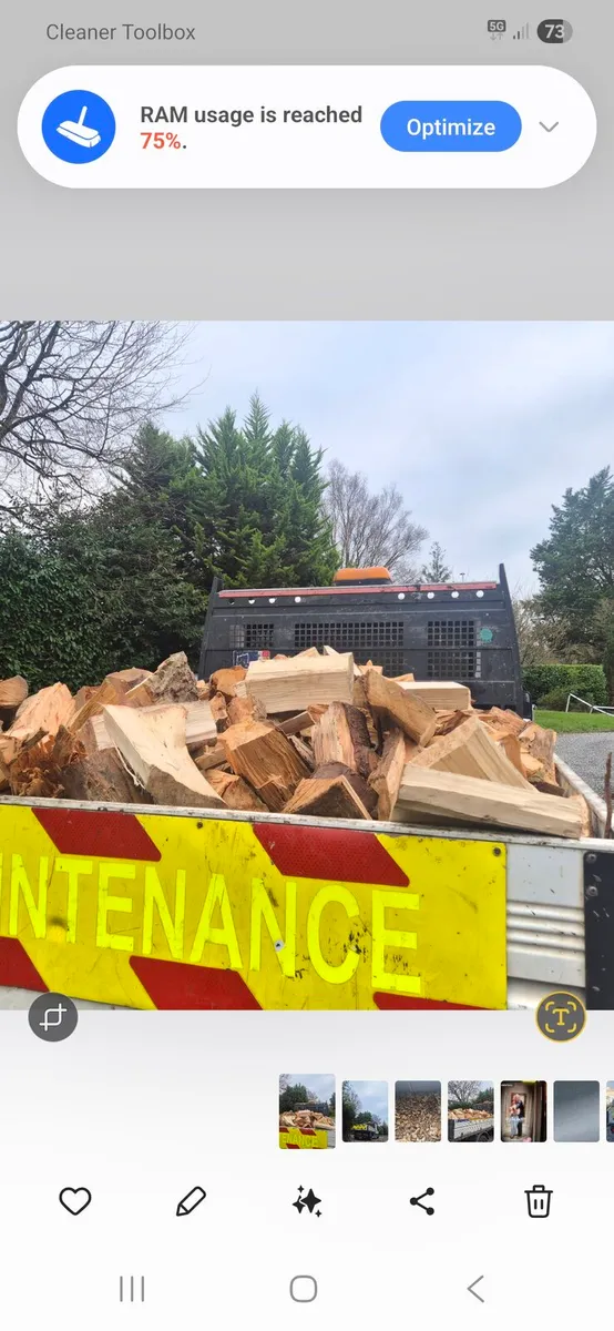 Timber for sale 10 foot by 7 tipper load - Image 1