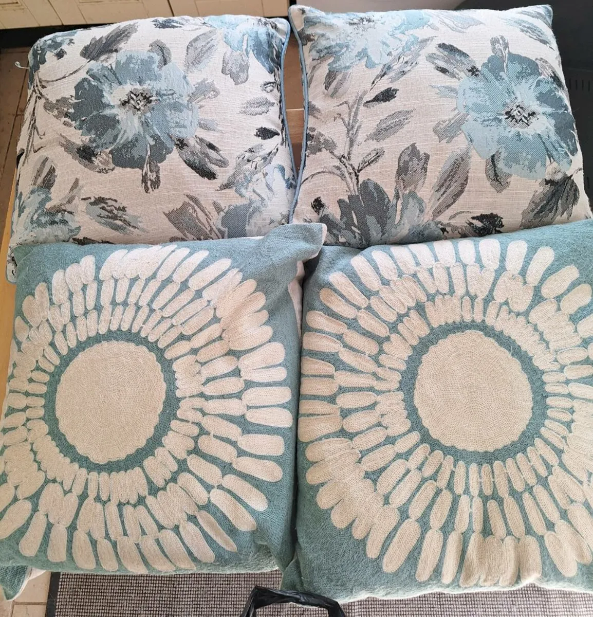 Four lovely cushions