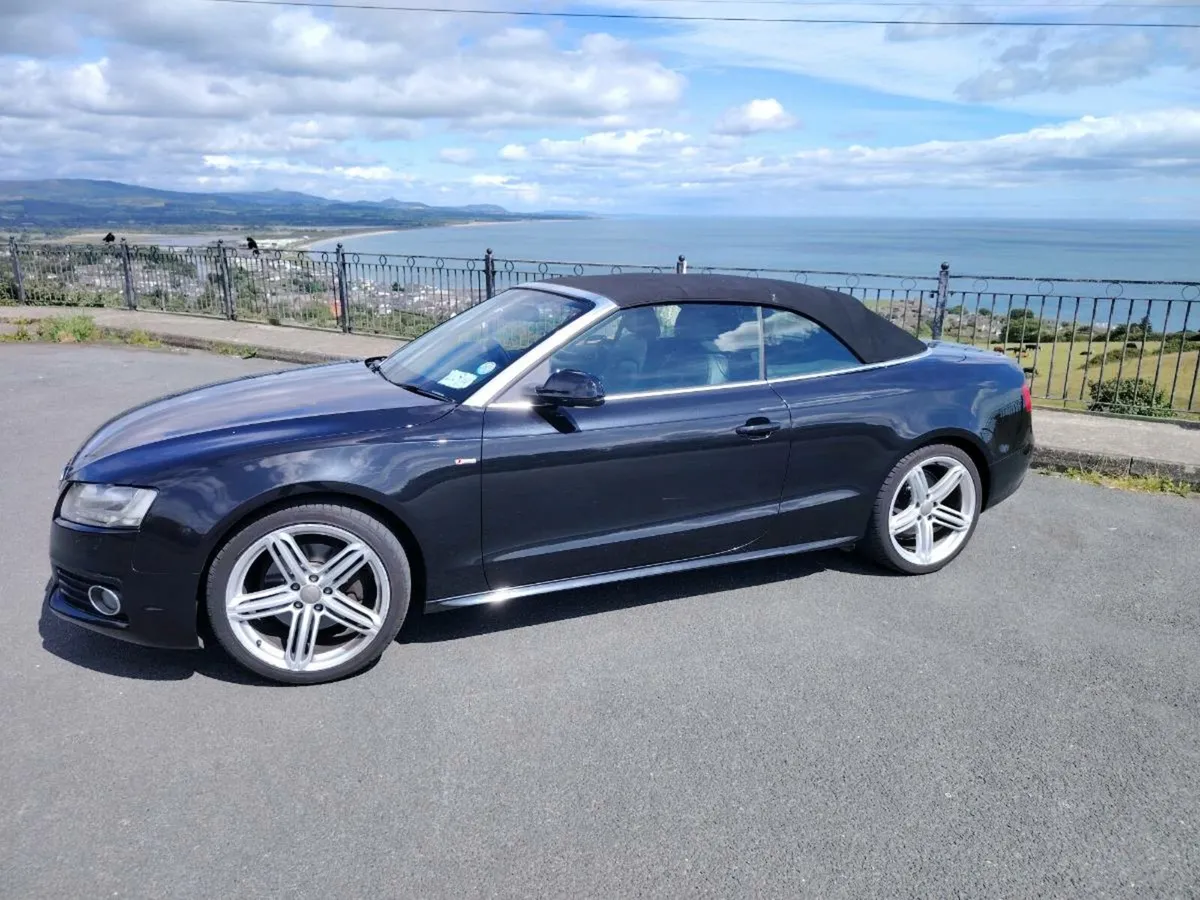 Audi A5 3.0 Cabriolet V6 2009 Black Automatic - Image 3