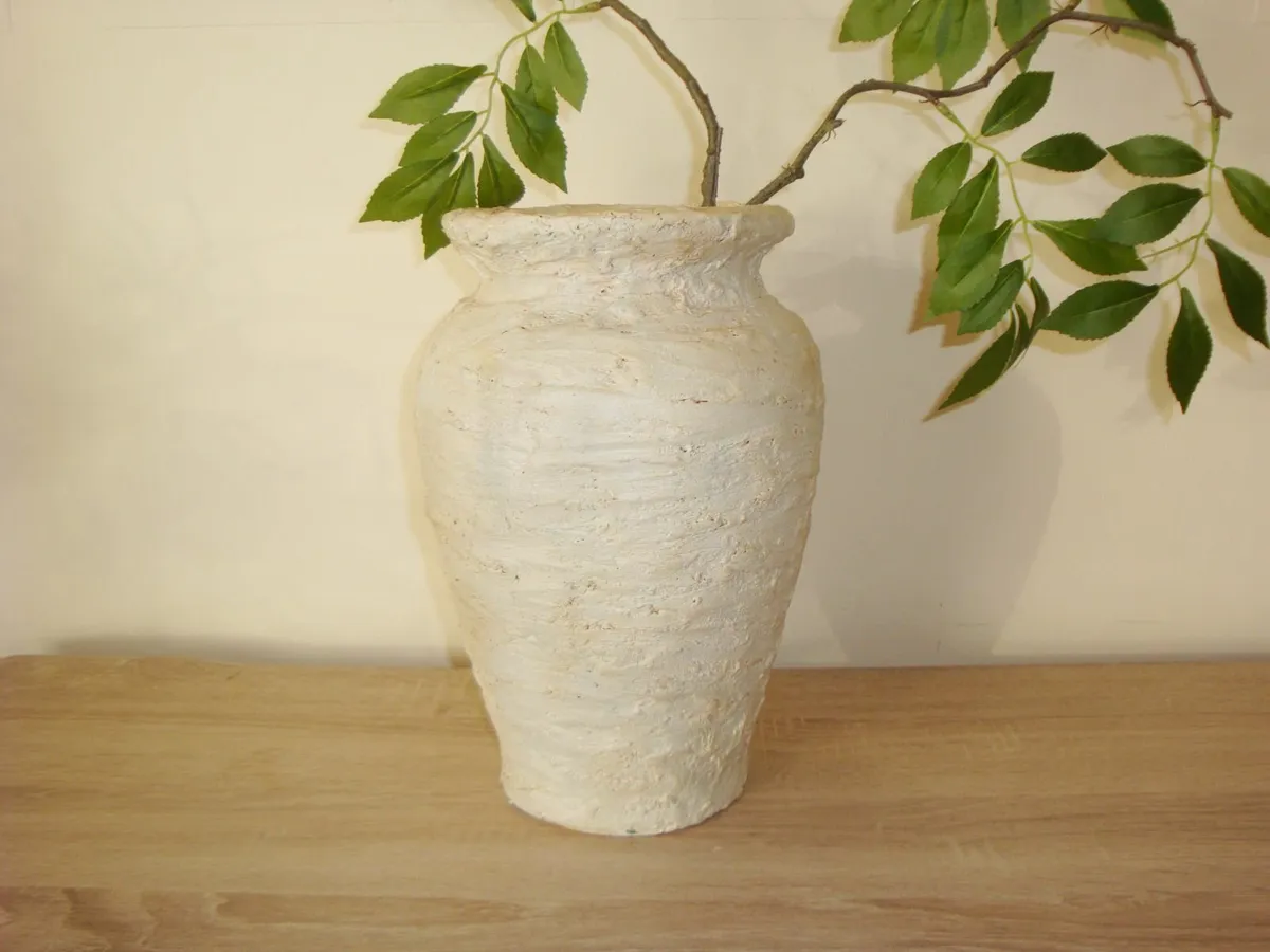 Textured vase H30cm - Image 1