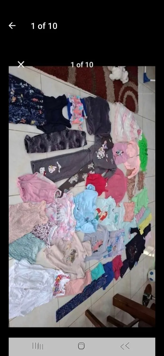Girls clothes bundle age 5-6 - Image 1