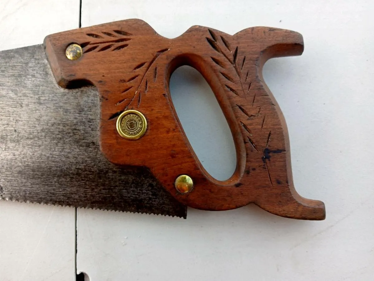 Vintage distton cross cut saws - Image 3