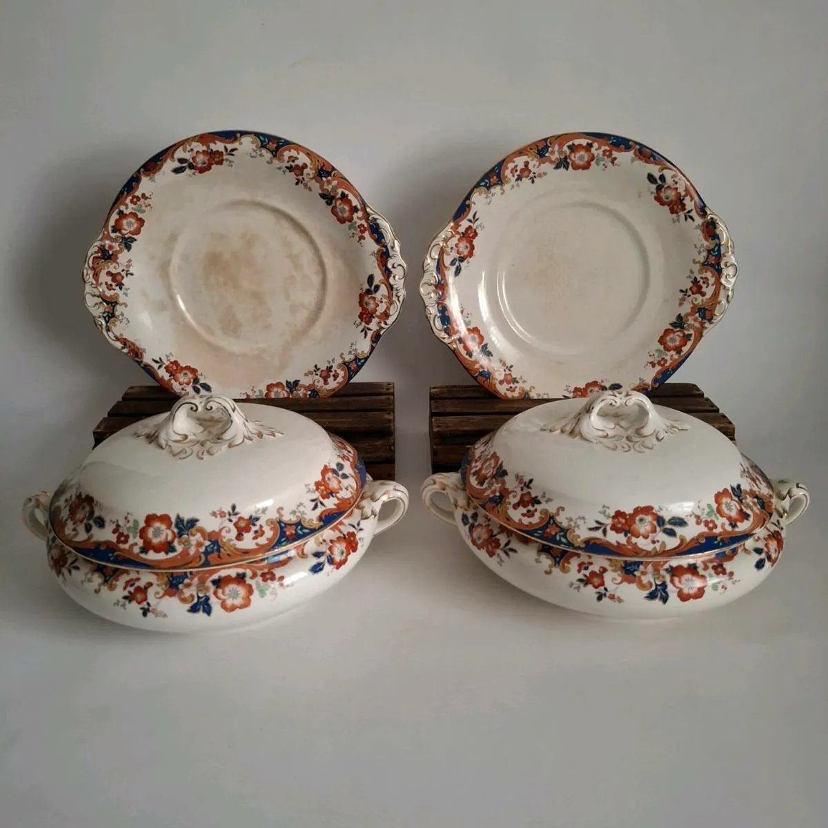 Booths Pottery Tureens & Platters - Image 3