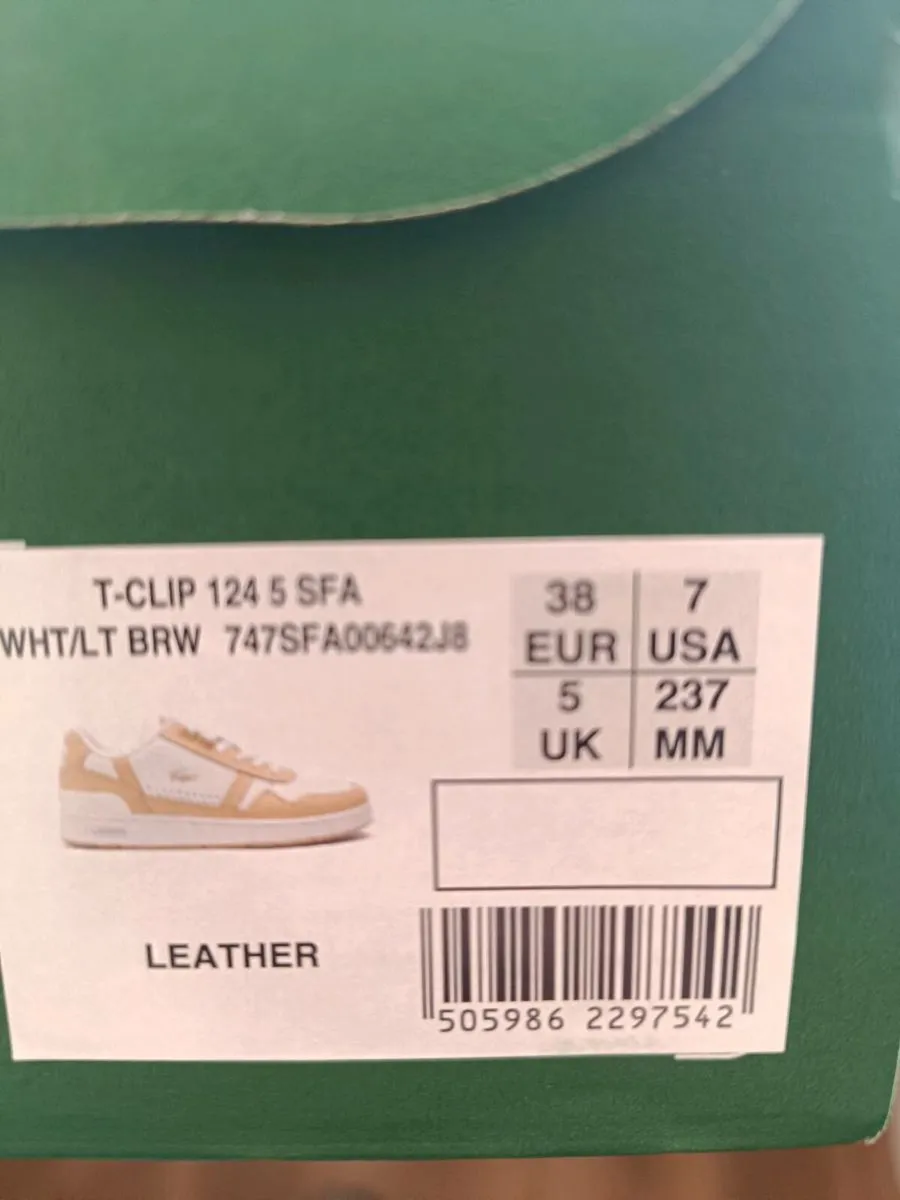 Lacoste Trainers for sale - Image 4