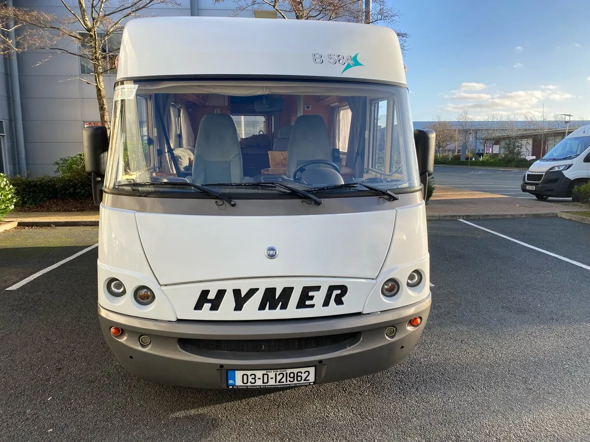 HYMER B584 AUTOMATIC A-CLASS LOW KMS - Image 1