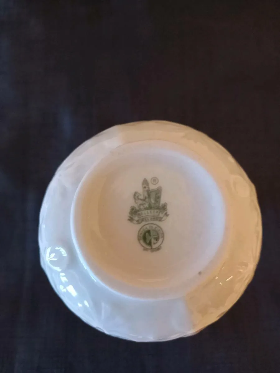 Small Belleek China Vase - Image 2