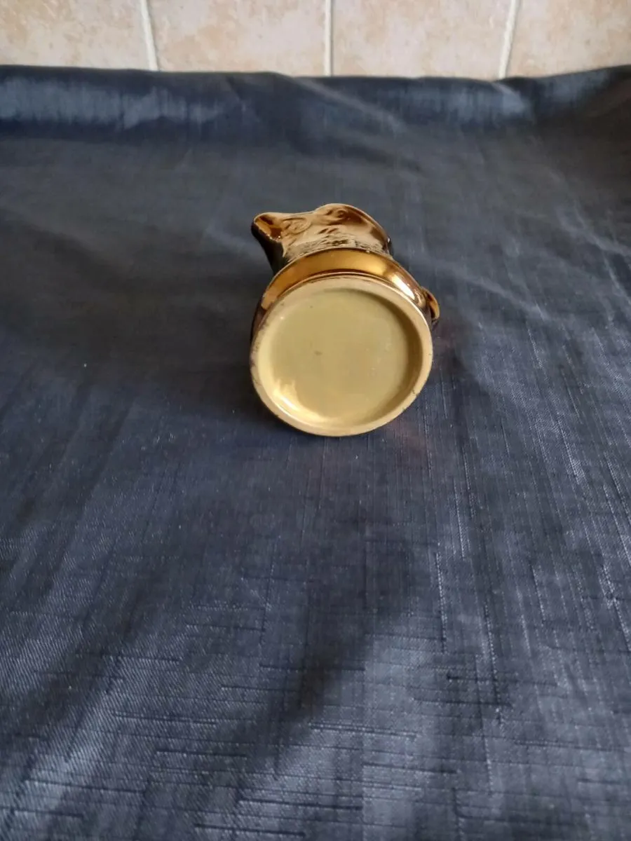 3 Copper Lusterware Pottery Jugs - Image 2