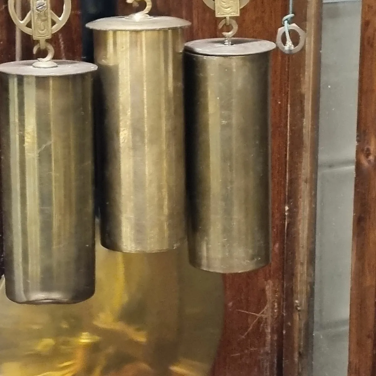 victorian treble weight vienna wall clock - Image 4