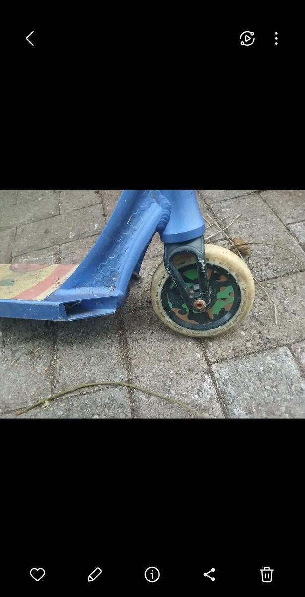 Modified Stunt Scooter - Image 1