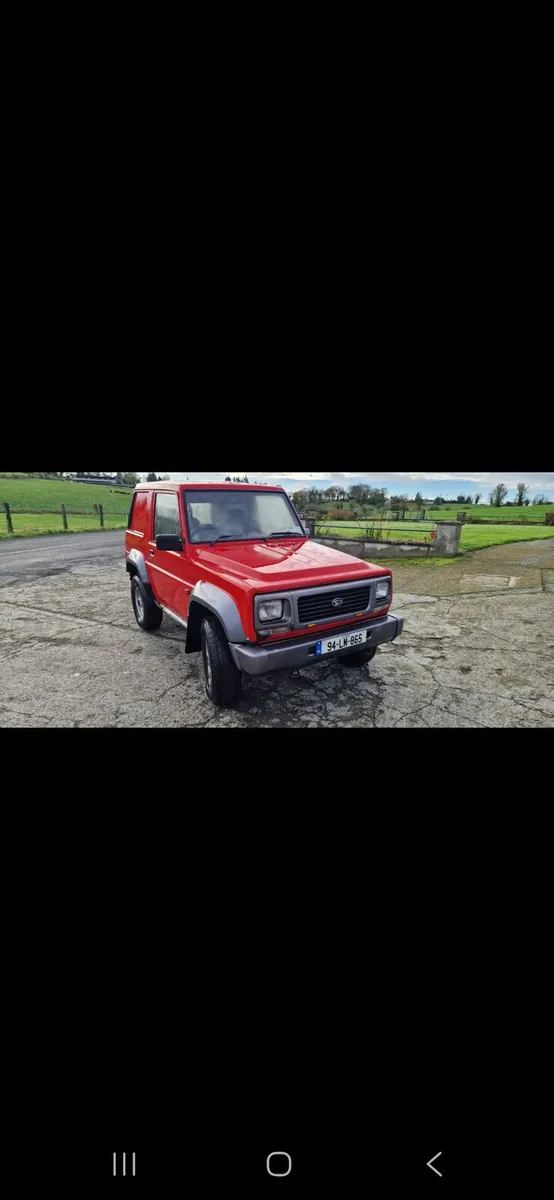 94 daihatsu fourtrak - Image 3