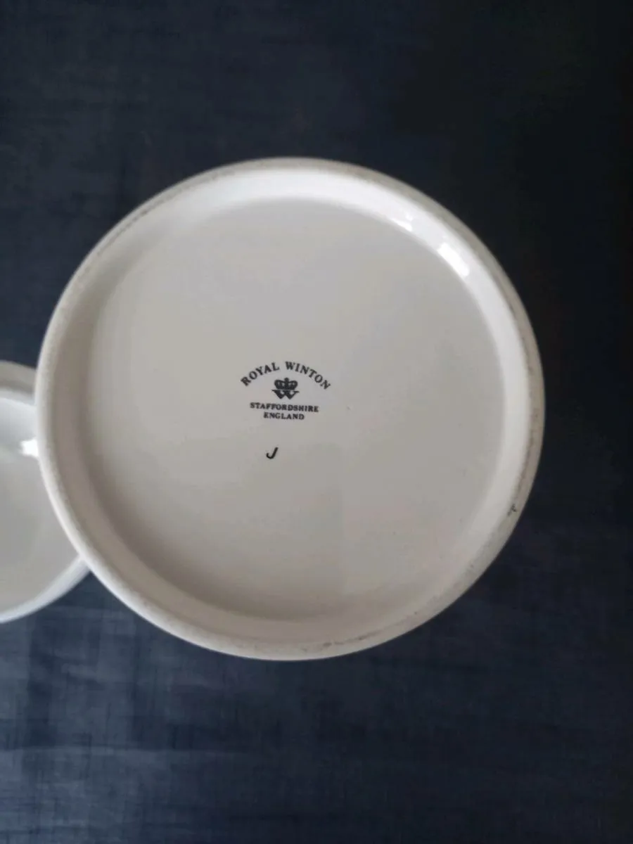 Royal Winton Cookie Jar With Lid - Image 3