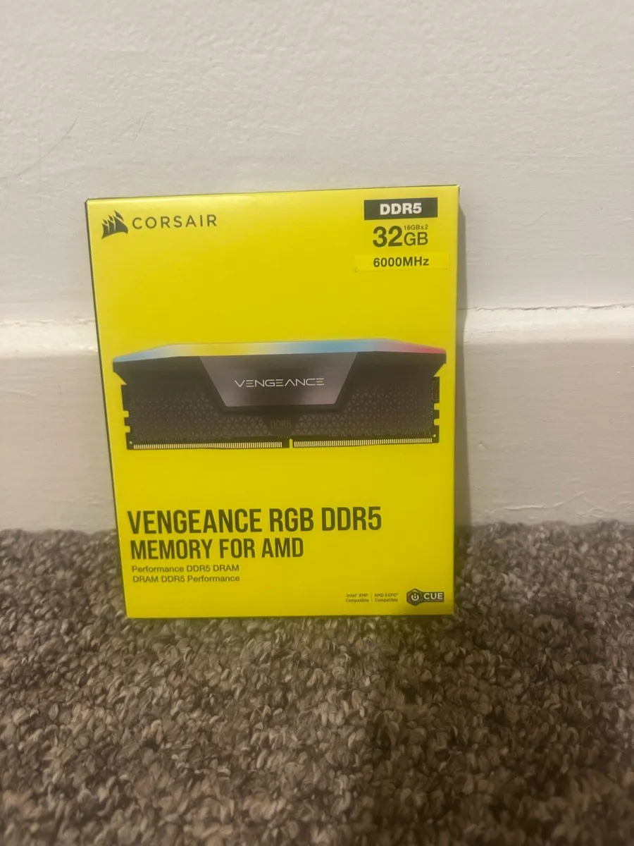 RAM: 32GB Vengeance RGB DDR5 - Image 1