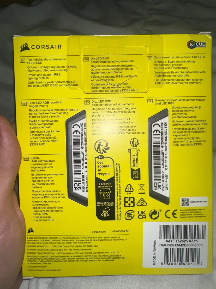 RAM: 32GB Vengeance RGB DDR5 - Image 2