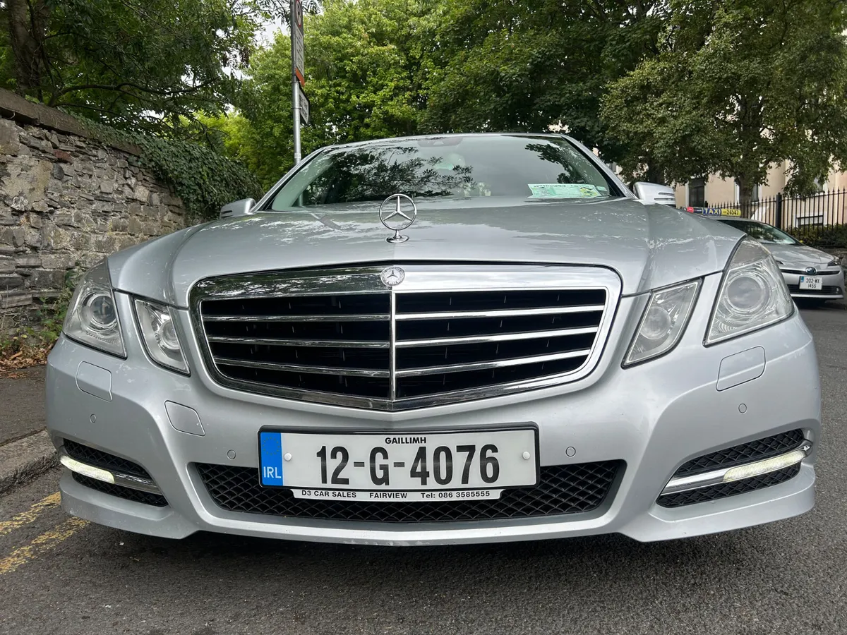 2012 MERCEDES E 220 AUTOMATIC NCT JUNE 2026 - Image 2