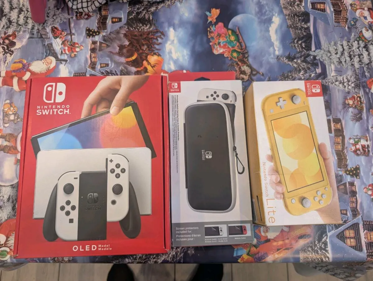 Nintendo switch oled and lite. ( Read description) - Image 1