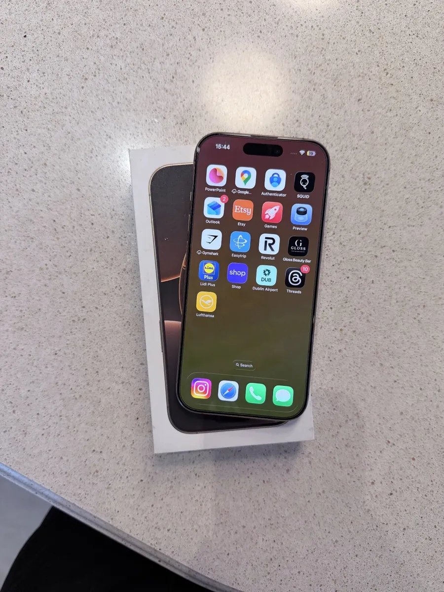 iPhone 16 pro 128GB dessert titanium - Image 1