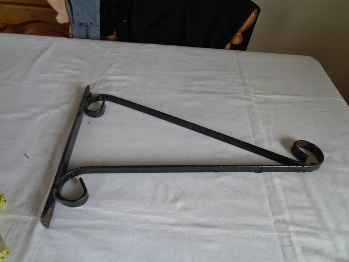 Vintage Wrought Iron Bracket for Sale