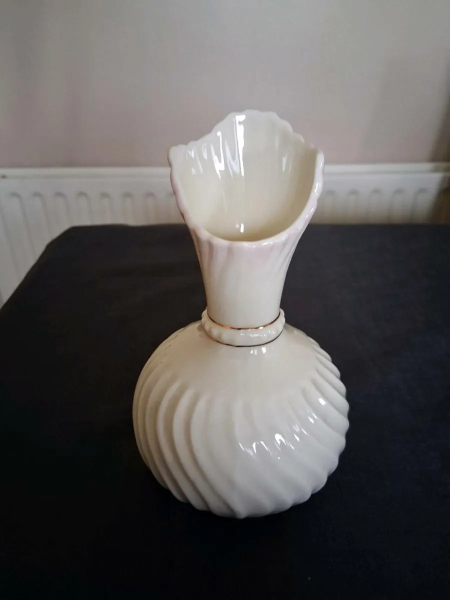 Belleek China Vase - Image 1