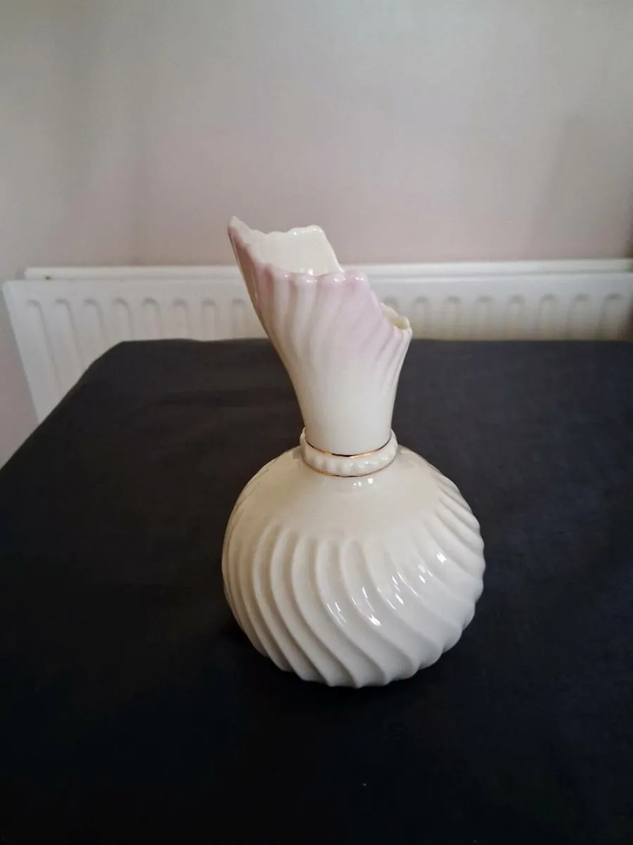 Belleek China Vase - Image 2