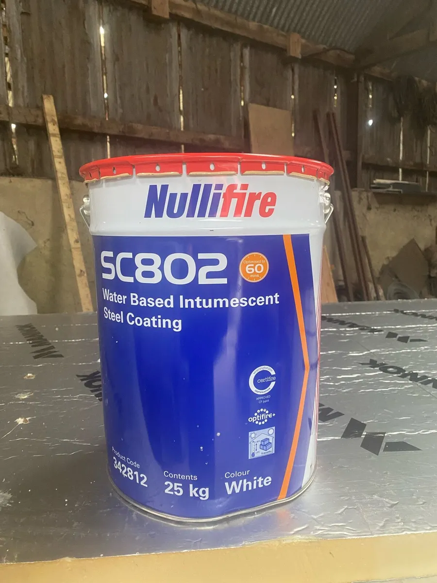 Nullifire fire retardant paint