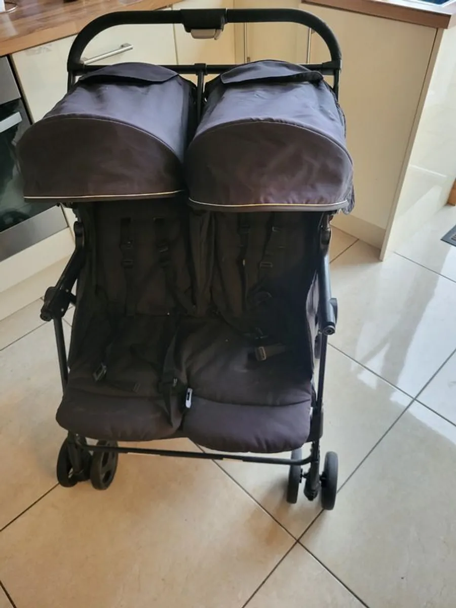 Double Buggy   Raincover - Image 1