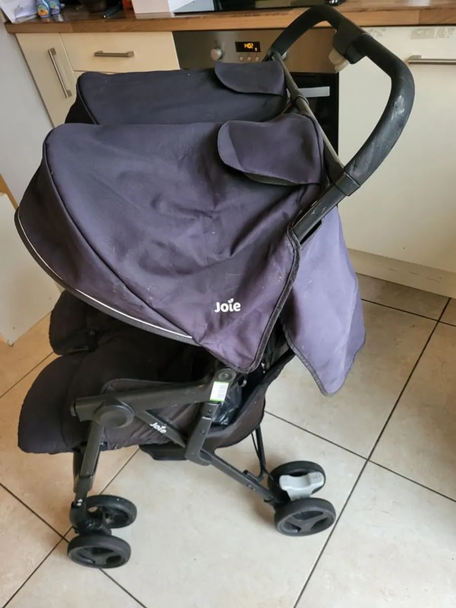 Double Buggy   Raincover - Image 2