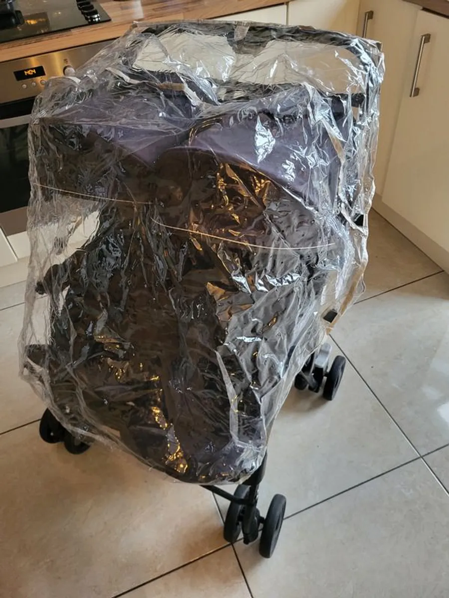 Double Buggy   Raincover - Image 4