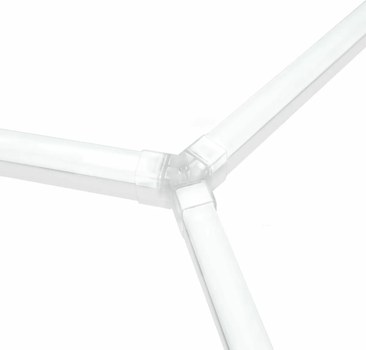 Hexagon LED Lamp 14 Lights & Frame ,Free Delivery - Image 3