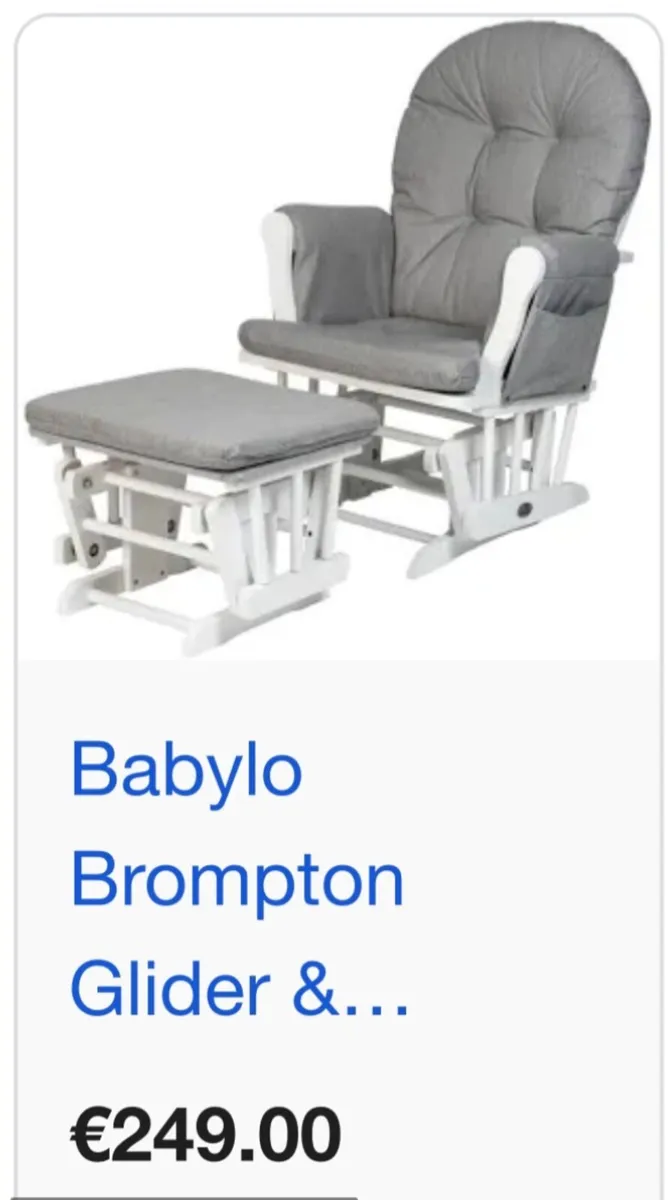 Rocking nursery chair - Image 1