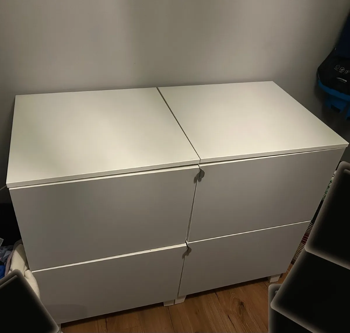 IKEA BESTÅ Storage Cabinet – Grey - Image 1