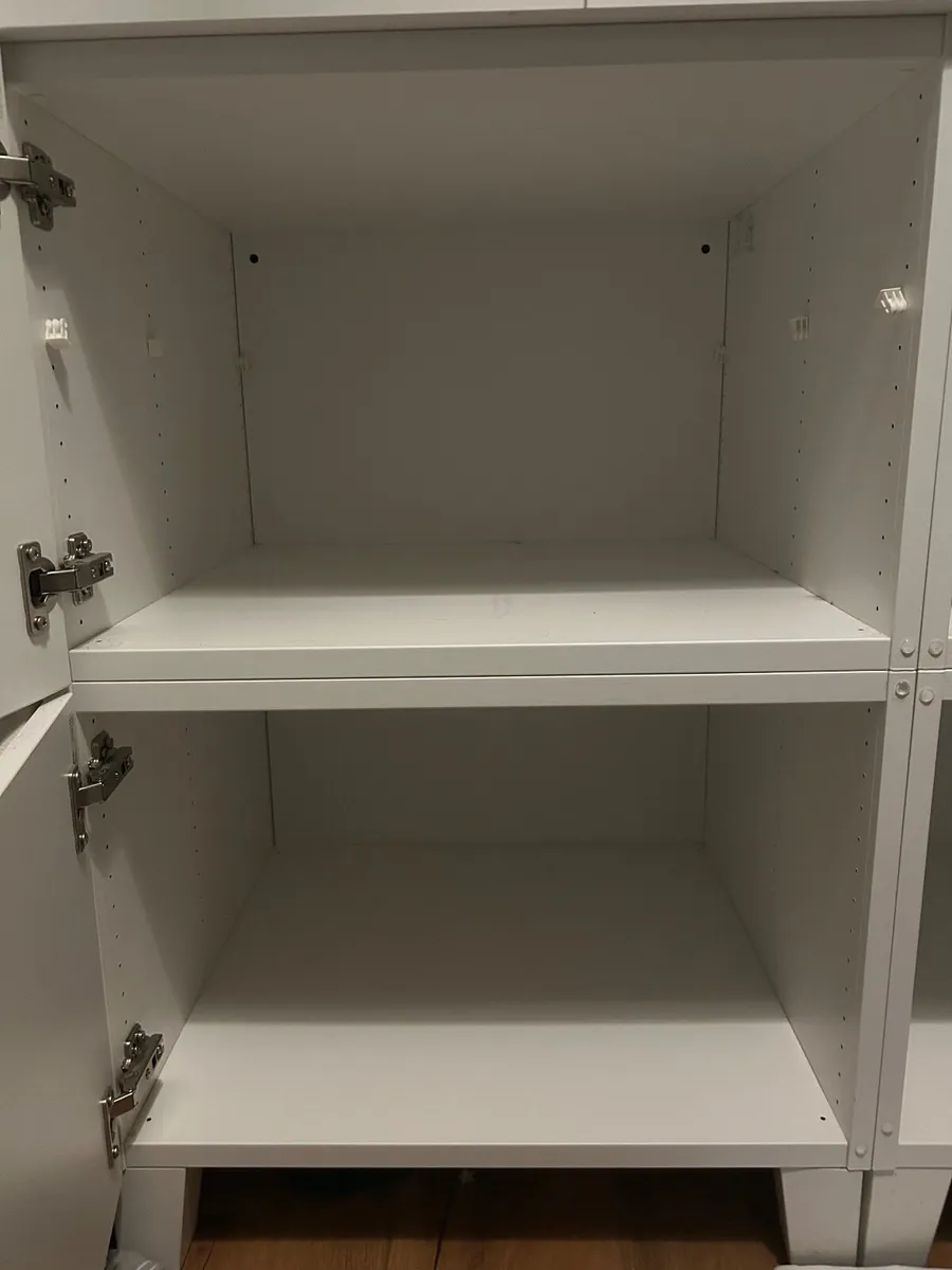 IKEA BESTÅ Storage Cabinet – Grey - Image 4