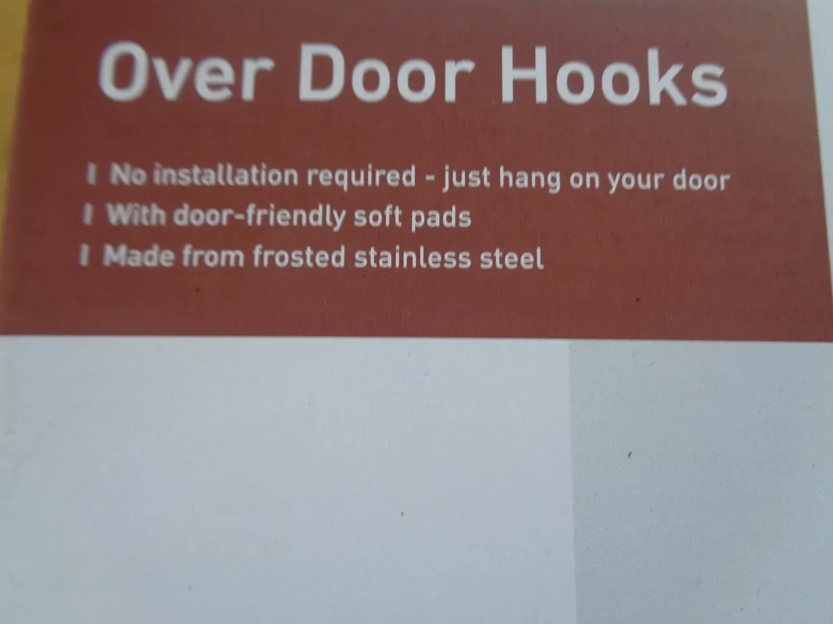 Over The Door Hooks for Sale - Image 2